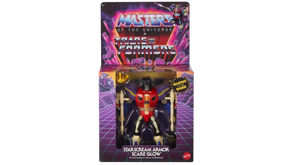 Scare Glow Transformers crossover