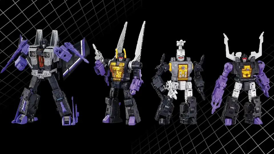 Transformers Takara Tomy Dramatic Capture Series Decepticons Part 2 for sale