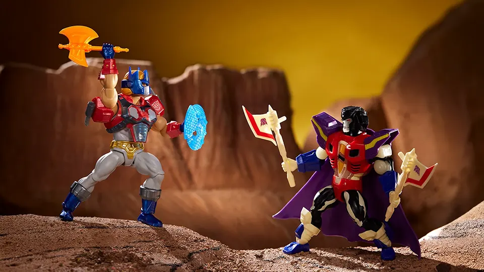 Dominating the Universe: A First Look at Optimus Prime Armor He-Man 5 Transformers crossover Optimus Prime Armor He-Man