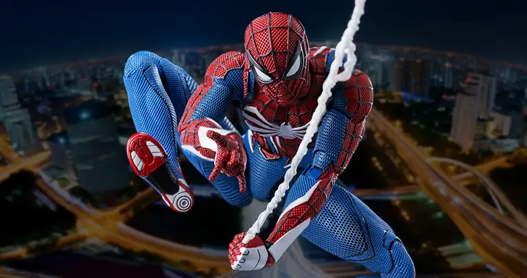 Review of the threezero Spider‑Man Advanced Suit 2.0 DLX Figure 1 threezero Spider-Man Advanced Suit 2.0 DLX figure full review