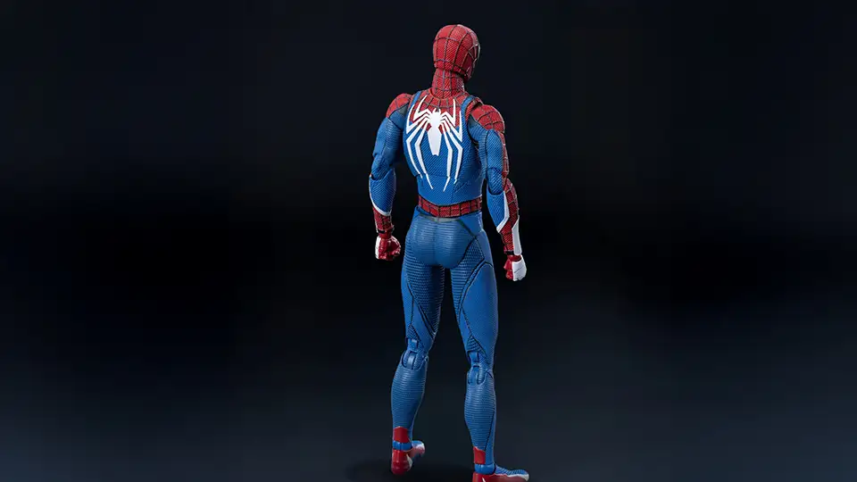 Review of the threezero Spider‑Man Advanced Suit 2.0 DLX Figure 11 threezero Spider-Man Advanced Suit 2.0 DLX figure review