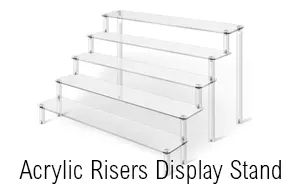 Acrylic Risers Display Stand
