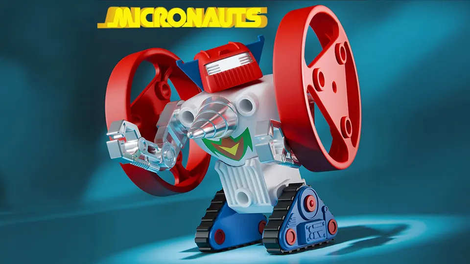 Micronauts ReAction+ Wave 2: Microtron and Force Commander Join the Battle 4 Buy Micronauts ReAction+ figures