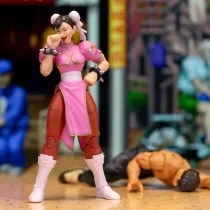 Chun-li figure Street Fighter II Pink Jada Toys figure
