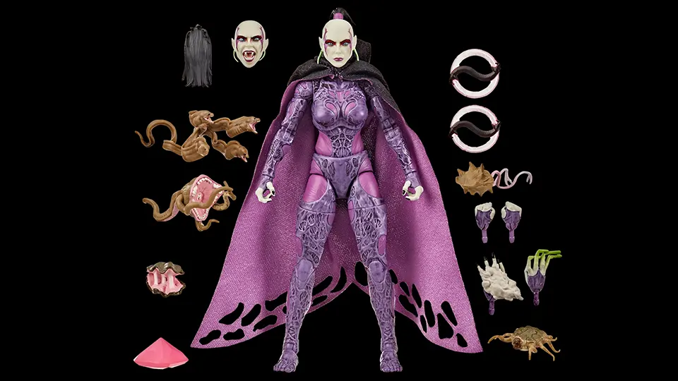 G.I. Joe Classified Series #172 Cobra-La Pythona Figure Brings Biotech Mayhem 6 Cobra-La Pythona figure acesories