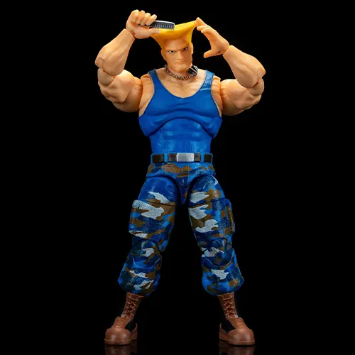 Guile player 2 figure Street Fighter II figure Jada Toys