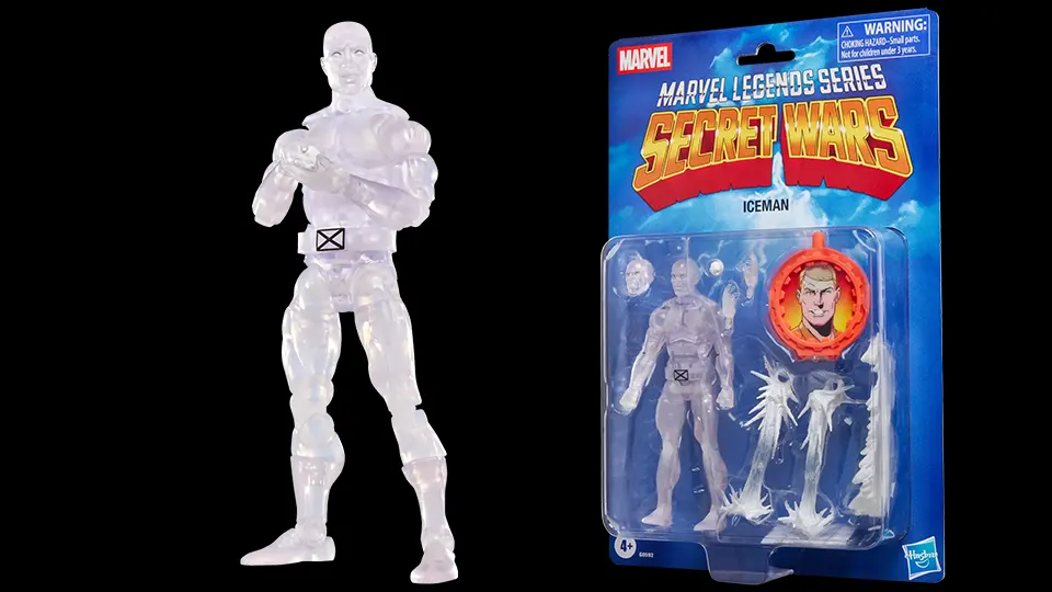 Marvel Legends Secret Wars Iceman 6 Hasbro Marvel Legends Secret Wars Iceman Action figure
