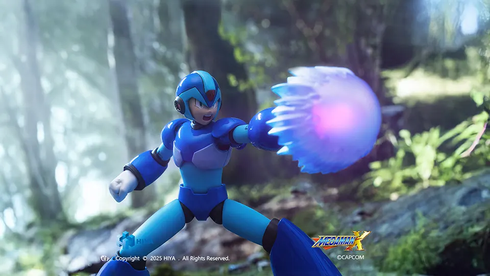 Hiya Toys Mega Man X Figure Looks Set to Blast the Competition 4 Hiya Toys Mega Man X articulation