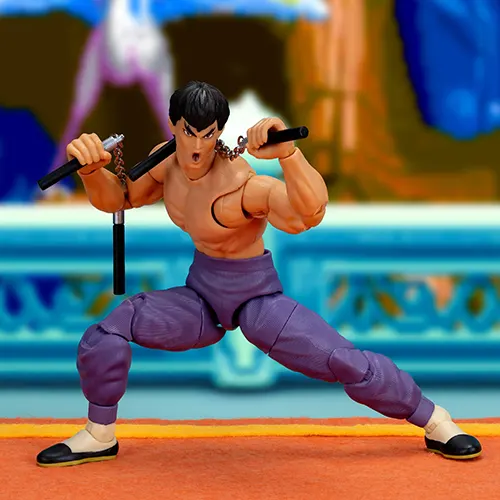 Jada Toys Ultra Street Fighter II Fei Long Player 2 figure