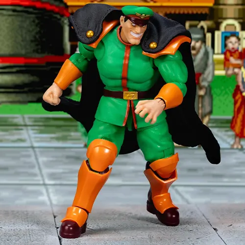Jada Toys Ultra Street Fighter II M. Bison player 2 green