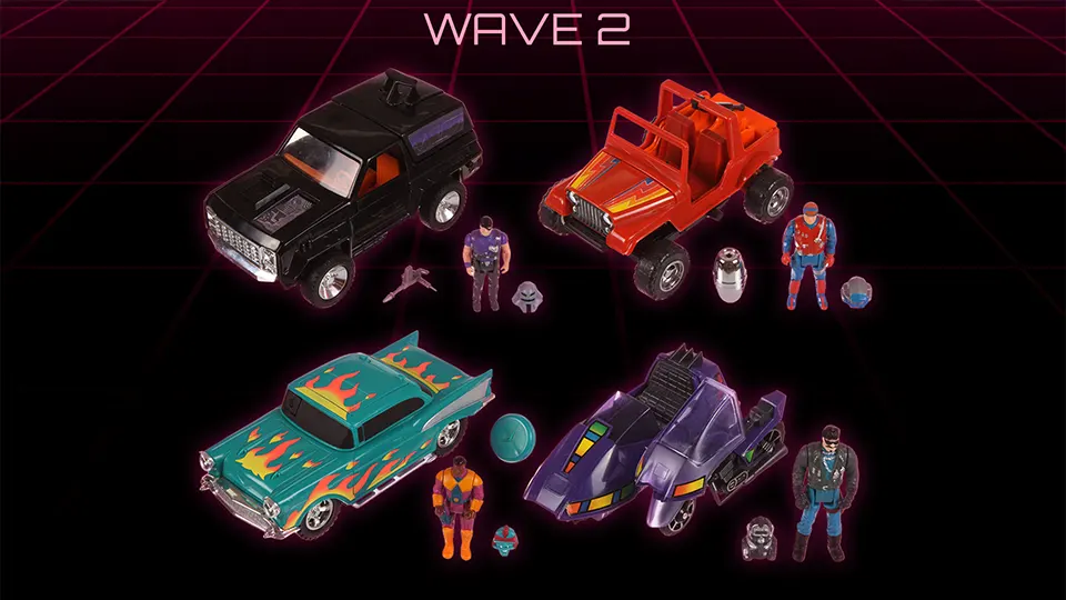 The Loyal Subjects M.A.S.K. Wave 2 Figures Reintroduce Fan-Favourite Vehicles 2 M.A.S.K. Wave 2 by The Loyal Subjects
