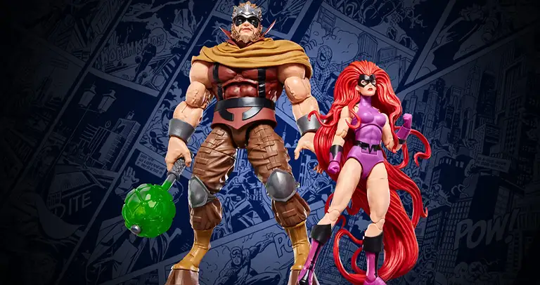 Marvel Legends Series Inhumans Marvels Medusa and Marvels Gorgon