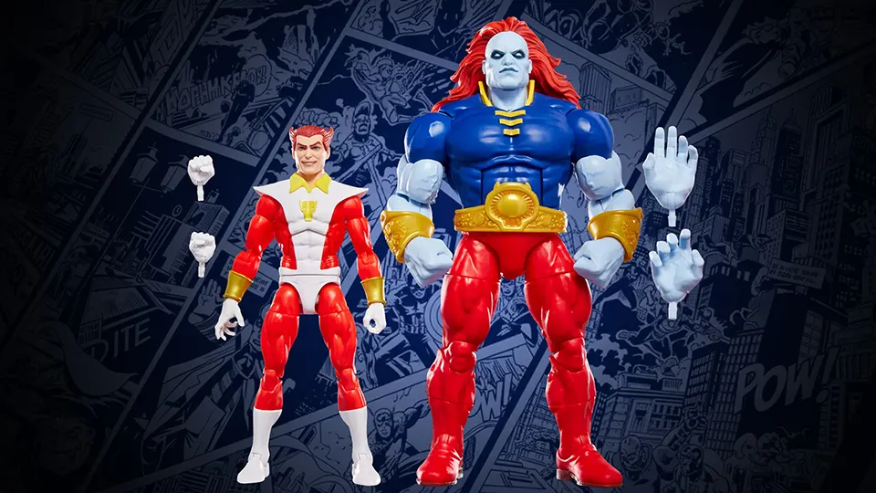 Ultimate Cosmic Clash: Marvel Legends Starfox & Champion of the Universe 2 Pack Preview 7 Marvel Legends Starfox and Champion of the Universe 2 pack for sale