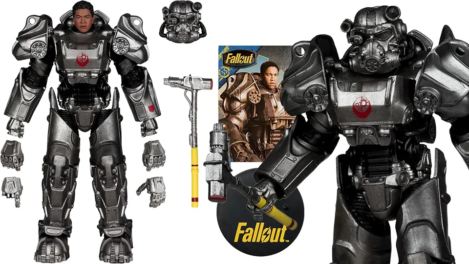 McFarlane Toys- Fallout Maximus 7in Deluxe Action Figure