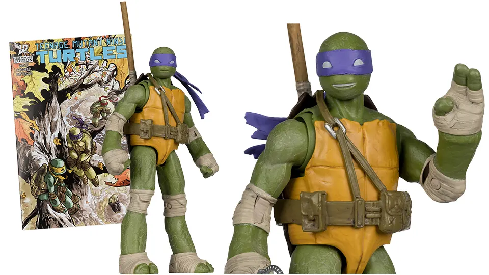 McFarlane Page Punchers TMNT: Comic-Accurate Action Figures Worth Watching 5 McFarlane Toys Page Punchers Teenage Mutant Ninja Turtles Donatello figure