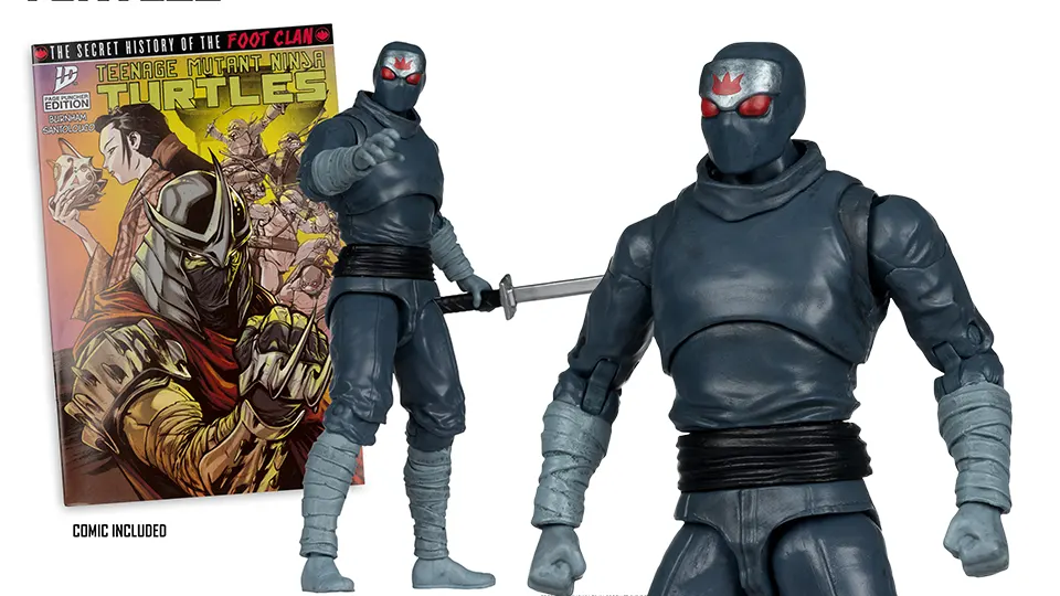 McFarlane Page Punchers TMNT: Comic-Accurate Action Figures Worth Watching 9 McFarlane Toys Page Punchers Teenage Mutant Ninja Turtles foot soldier