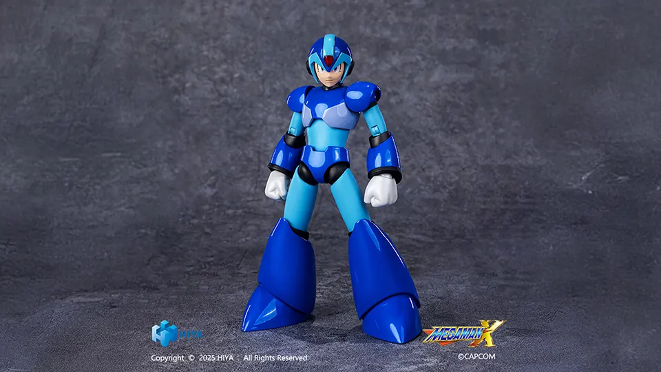 Hiya Toys Mega Man X Figure Looks Set to Blast the Competition 3 Mega Man X action figure
