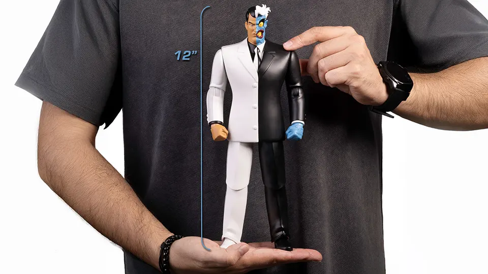 Rare Drop Alert, The Mondo Batman Animated Two-Face Figure Is Here 5 Mondo Batman The Animated Series Two-Face figure for sale