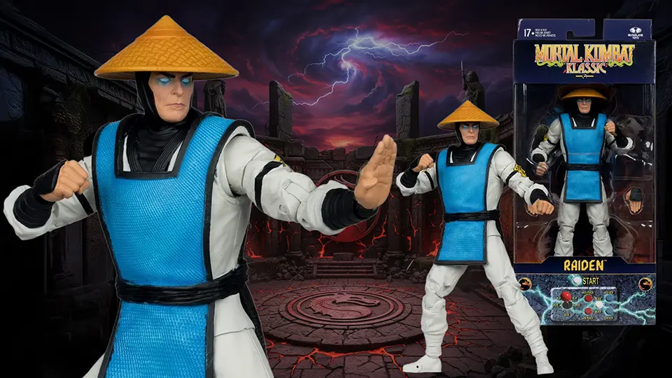 A First Look at the Mortal Kombat Klassic Raiden & Liu Kang vs Reptile Figures 11 Mortal Kombat Klassic Raiden review