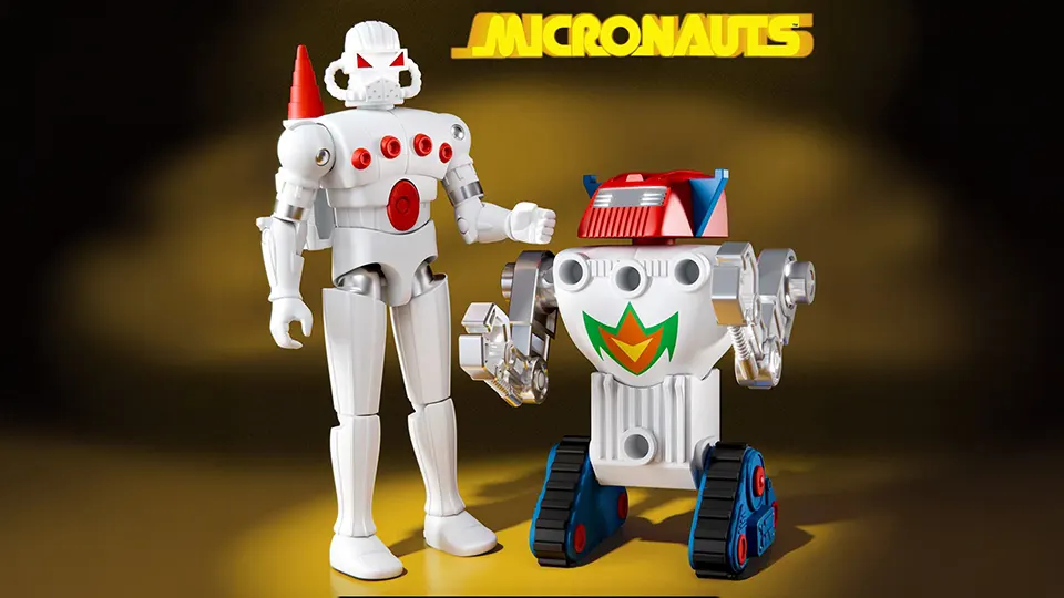 Micronauts ReAction+ Wave 2: Microtron and Force Commander Join the Battle 2 Super7 Micronauts Microtron and Force Commander release date and price