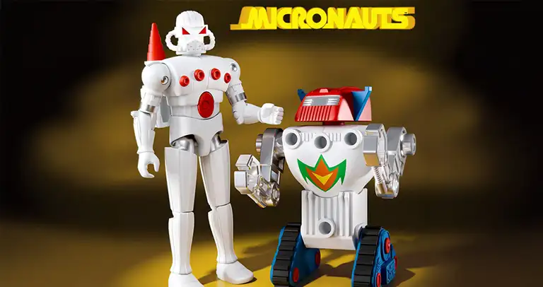 Micronauts ReAction+ Wave 2: Microtron and Force Commander Join the Battle 1 Super7 Micronauts Microtron and Force Commander
