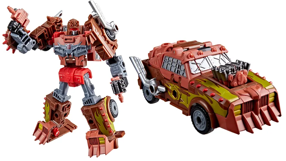 Epic Transformer Return, Hasbro MCM London Exclusive Age of the Primes Figures Reviewed 7 Transformers Age of the Primes Deluxe Class Junkion Jalopy