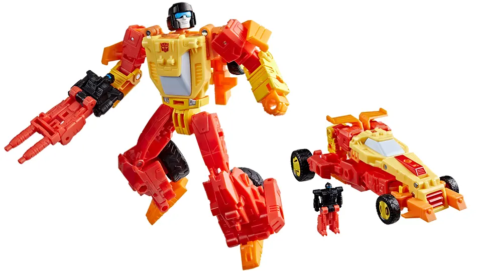 Epic Transformer Return, Hasbro MCM London Exclusive Age of the Primes Figures Reviewed 4 Transformers Age of the Primes Deluxe Class Targetmaster Sureshot