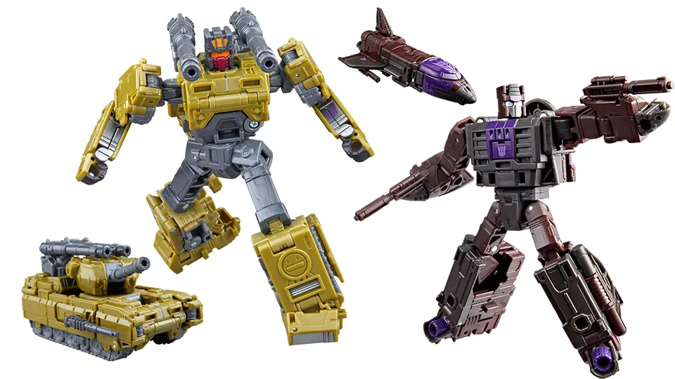 Epic Transformer Return, Hasbro MCM London Exclusive Age of the Primes Figures Reviewed 6 Transformers Age of the Primes Voyager Class Combaticon Brawl and Blastoff