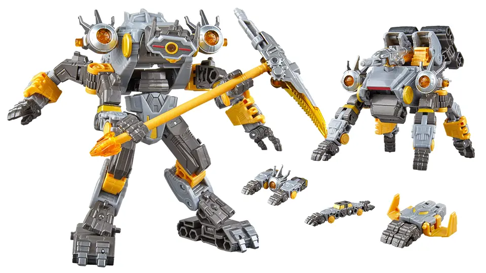 Epic Transformer Return, Hasbro MCM London Exclusive Age of the Primes Figures Reviewed 3 Transformers Age of the Primes Voyager Class The Thirteen Amalgamous Prime