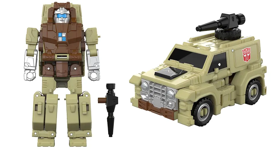 Transformers Retro G1-Inspired Autobot Outback 6 Transformers Autobot Outback Hasbro vehicle mode