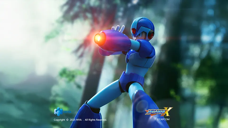 Hiya Toys Mega Man X Figure Looks Set to Blast the Competition 2 comparison of Hiya Toys Mega Man X vs other Mega Man figures