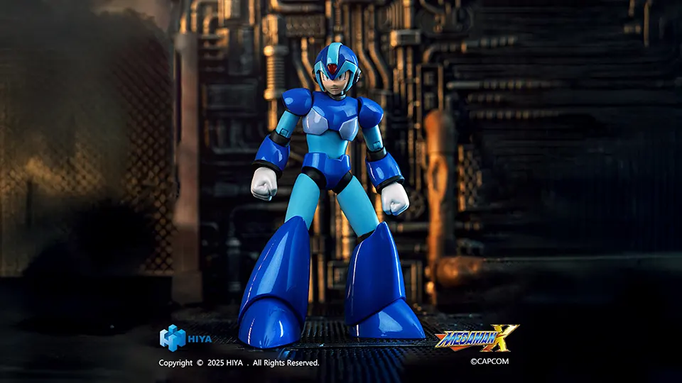 Hiya Toys Mega Man X Figure Looks Set to Blast the Competition 6 comparison of Hiya Toys Mega Man X