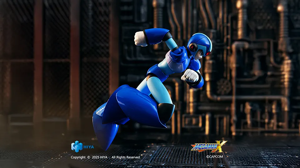 Hiya Toys Mega Man X Figure Looks Set to Blast the Competition 8 full review of Hiya Toys Mega Man X figure