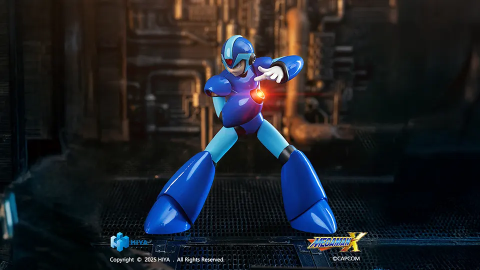 Hiya Toys Mega Man X Figure Looks Set to Blast the Competition 11 Hiya Toys Mega Man X action figure