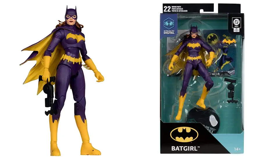 Striking Return: McFarlane Batgirl Classic 7″ Review & Collector Insight 3 full review of McFarlane DC Direct Batgirl