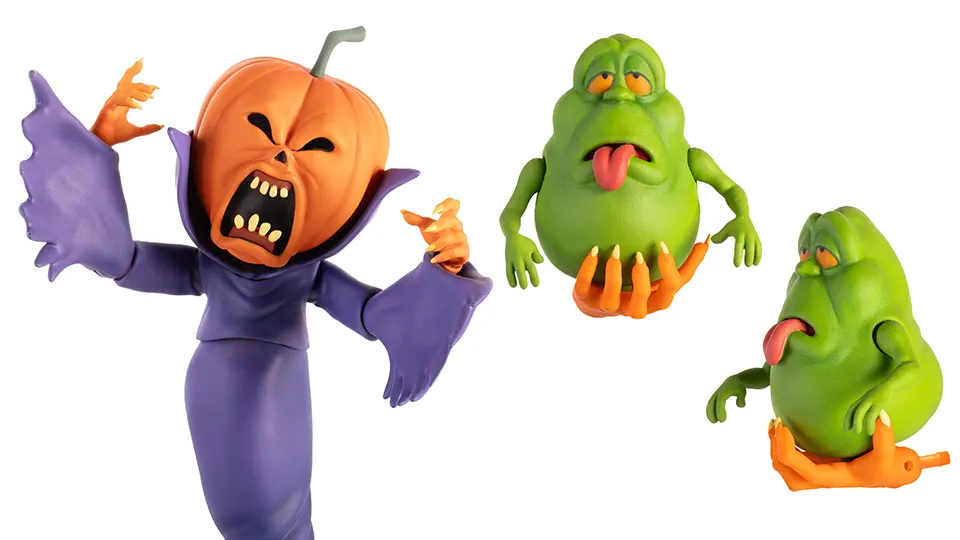 Mondo’s Real Ghostbusters Samhain 1/12 Scale Figure Halloween Timed Edition 8 full review of Mondo Samhain and slimer