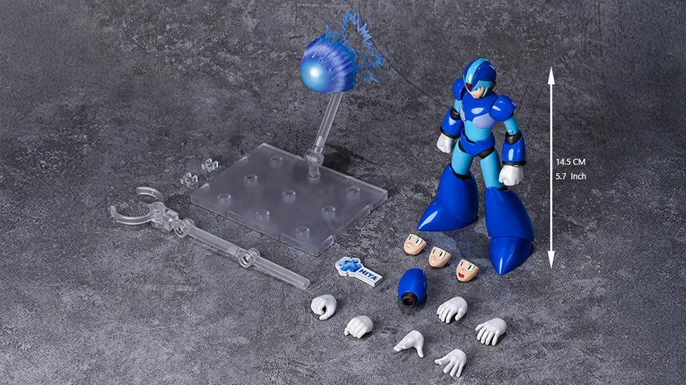Hiya Toys Mega Man X Figure Looks Set to Blast the Competition 5 hiya toys mega man x accessories