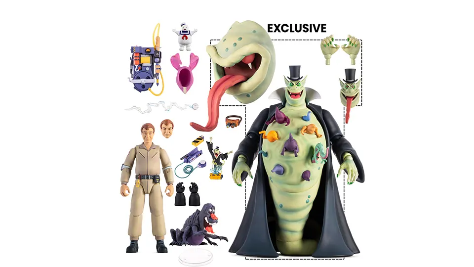 Mondo’s Ray and Mr. Ghash Collector’s Pack Brings Real Ghostbusters Horror to the Shelf 9 where to buy Mondo Ghostbusters Ray and Mr. Ghash