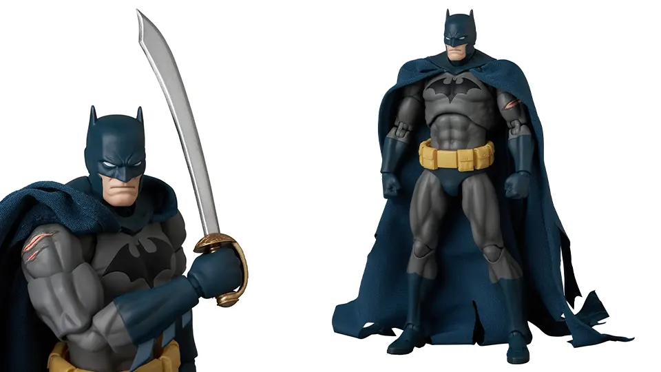 Batman HUSH battle-damaged