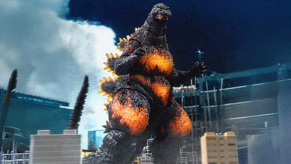 Burning Godzilla Hiya Toys where to buy