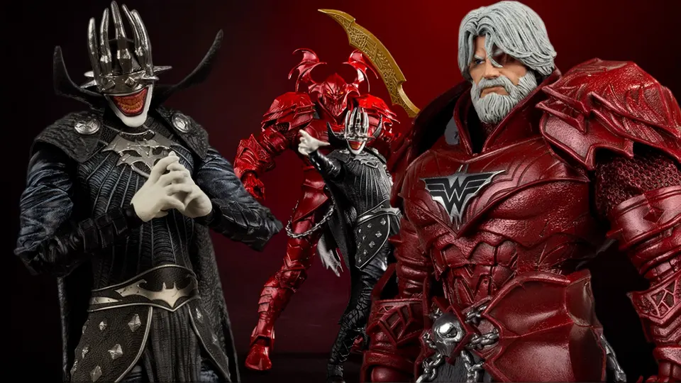 DC Multiverse The Batman Who Laughs and The Merciless 2 pack for sale