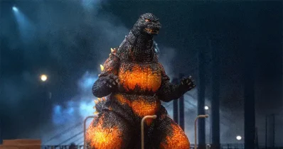 Godzilla vs Destoroyah 1995 Burning Godzilla Action Figure