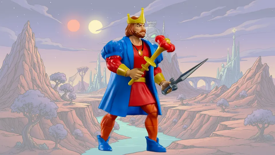 Masters of the Universe Origins Wave 28 King Randor figure