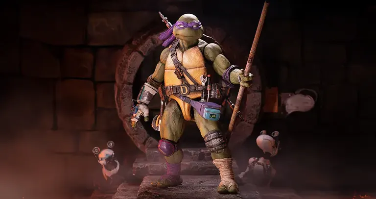 Mondo’s TMNT Donatello 1/6 Scale Figure is Fully Geared and Ready to Build 1 Teenage Mutant Ninja Turtles - Donatello