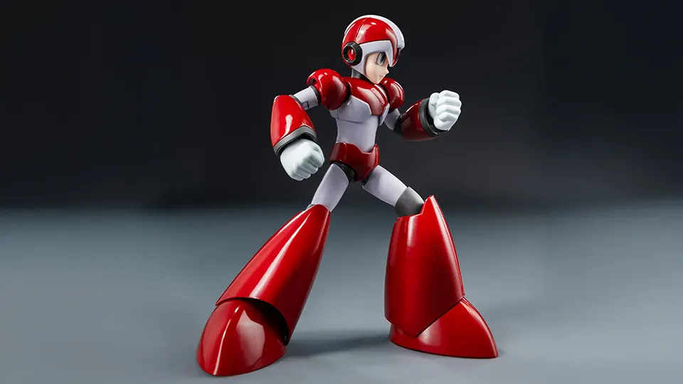 threezero MDLX Mega Man X Rising Fire Edition Blazes In 3 buy threezero Mega Man X Rising Fire