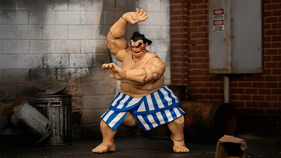 full review of Jada Toys E. Honda figure