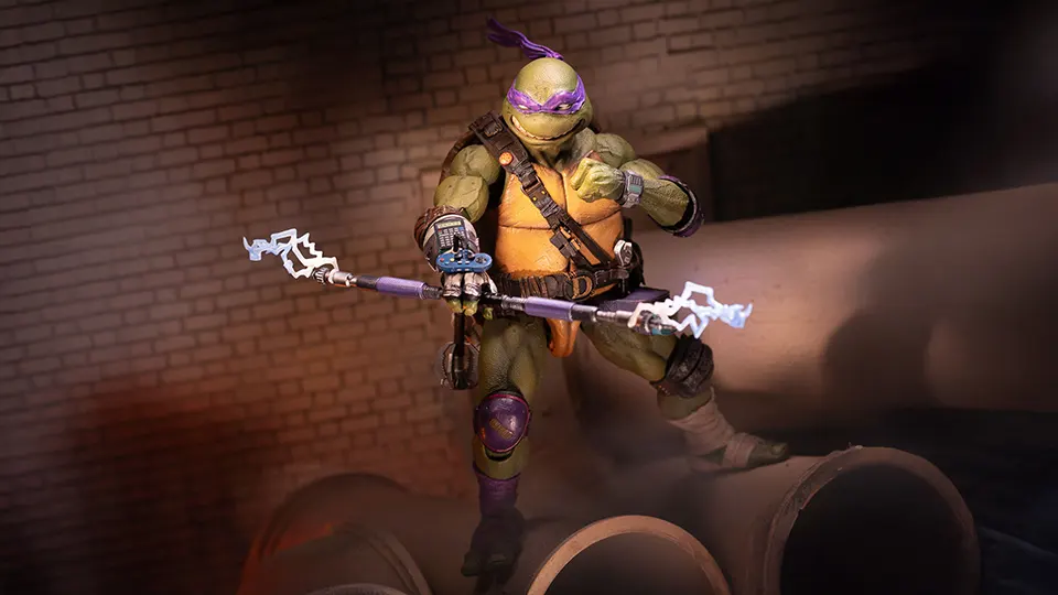 Mondo’s TMNT Donatello 1/6 Scale Figure is Fully Geared and Ready to Build 13 full review of Mondo Donatello TMNT figure