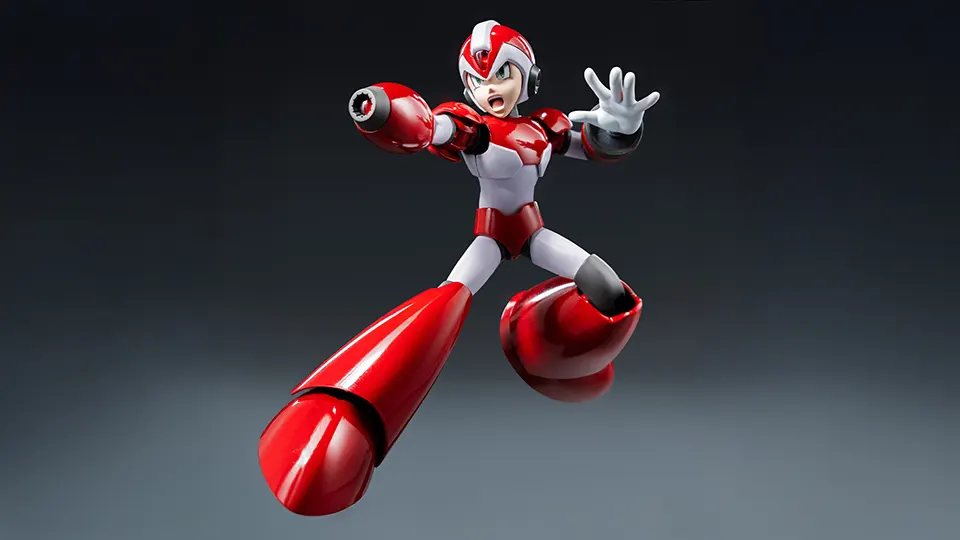 threezero MDLX Mega Man X Rising Fire Edition Blazes In 8 review of threezero MDLX Mega Man X Rising Fire