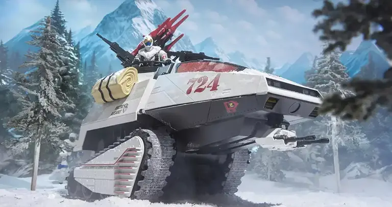 G.I. Joe Classified Arctic H.I.S.S. tank