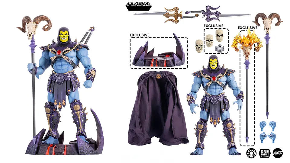 Masters of the universe 200X Skeletor Mondo figure